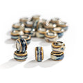10mm Vintage Ceramic Beads 20pcs Handmade Jewelry Making