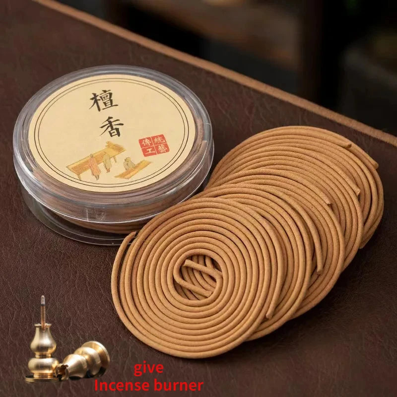 Sandalwood Incense Plates 20-Pack for 4 Hours