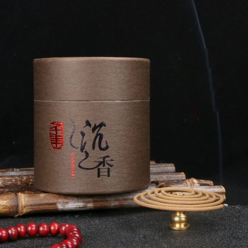 20/40/48pcs Natural Sandal Incense Coils Outdoor Slow-Burning Spiral Coil Incense Poolside Patio Porch Deck Camping Hiking