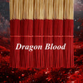 20/50/100/200/400 Pieces, Dragon's Blood Incense Sticks, 22.0cm - Rich Aroma for Home, Camping, Yoga and Meditation - Ideal Gift for St. Patrick's Day, Ramadan, Mother's Day and Father's Day, Graduation - Feather-Free, Pure Wood