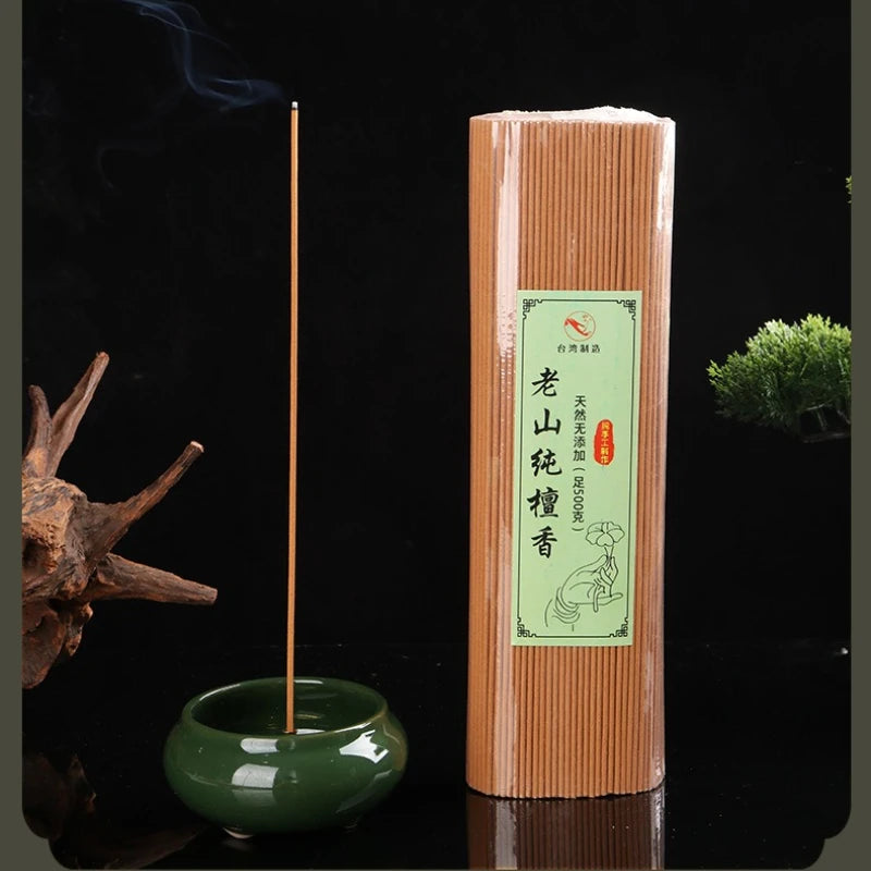 Old Indian Sandalwood Incense Sticks, Long-Lasting Natural Air Purifier Fragrance for Prayer, Meditation, Relaxation Good Sleep