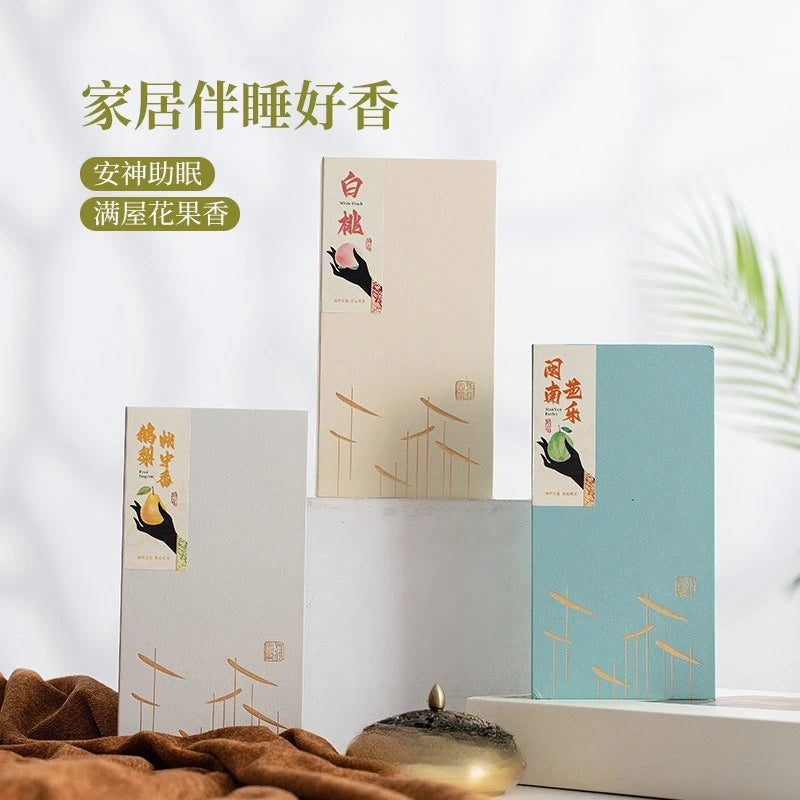 Long Lasting Indoor Home Aromatherapy Coil Incense Sandalwood Agarwood Floral Scent Deodorant for Goose PearChamberOsmanthus