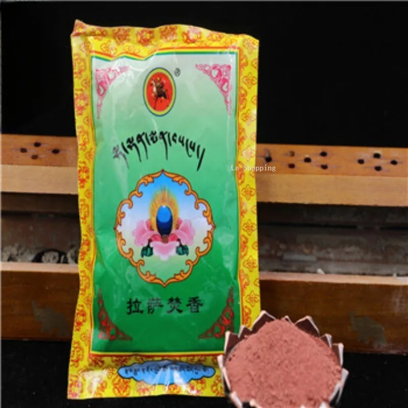 Tibetan Incense Powder Natural Plant Lhasa Burn Incense Home Indoor Tea Room Soothe The Nerves To Purify The Air Incense Powder