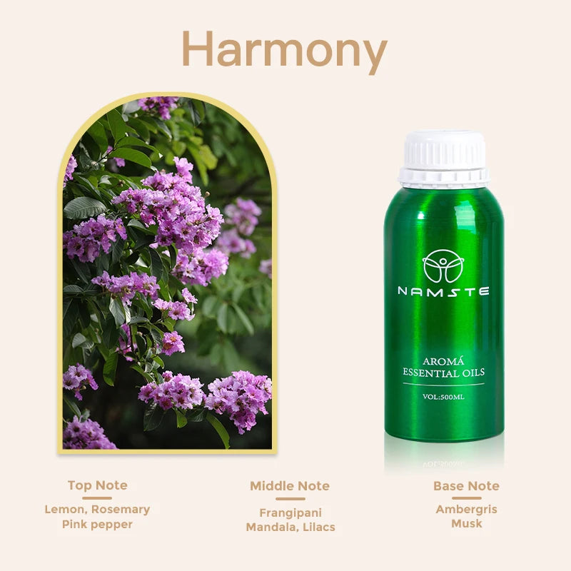LUXPERFUME Santal 500ML Essential Oil Diffuser
