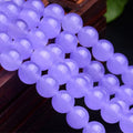 Free hot new Natural 8mm Purple Alexandrite Round Loose Bead 15'' A++ H012