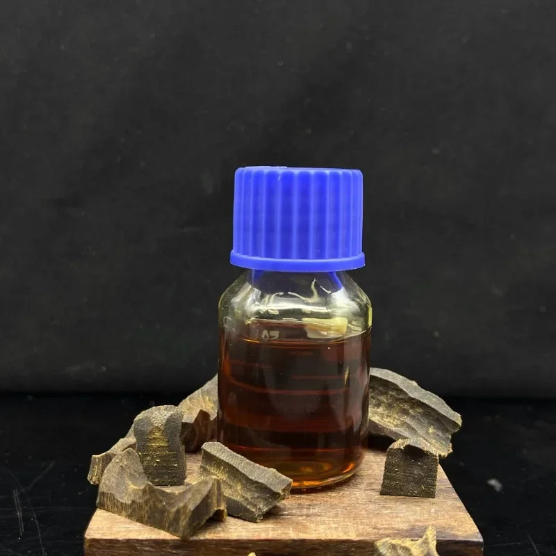 Baiqi Nan Essential Oil/Agarwood Raw Material Extraction Pure Natural Process Purification Incense Smear Wrist Lasting Fragrance