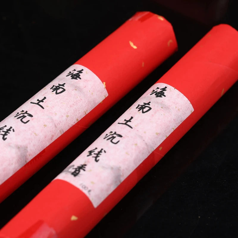 10-star Raw Materials Hainan Agarwood Incense Sticks Pure Raw Material/Rich Floral Fragrance Household Purifying Air Joss Stick