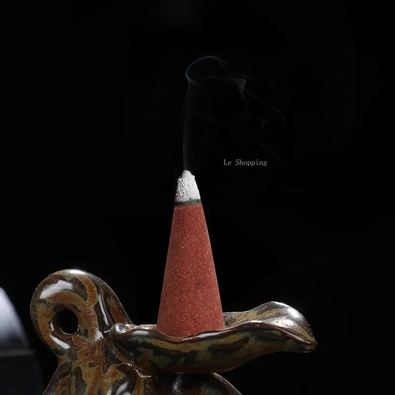 Natural Tibetan Incense/Tower Incense Temple Ancestral Home Indoor Home Purification Air/Peace of God To Help Sleep Aromatherapy