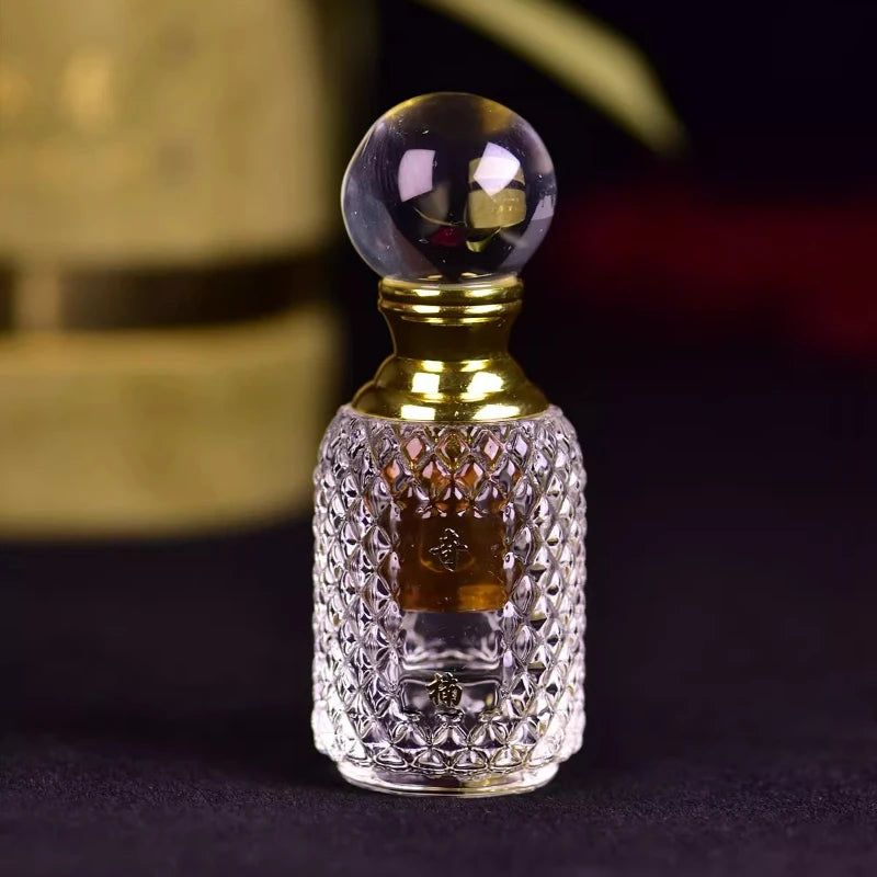 1g/3g Hainan Green Qi Nan Agarwood Essential Oil/Tearoom Study Yoga Bedroom Purify The Air Remove Odors and Calm The Nerves