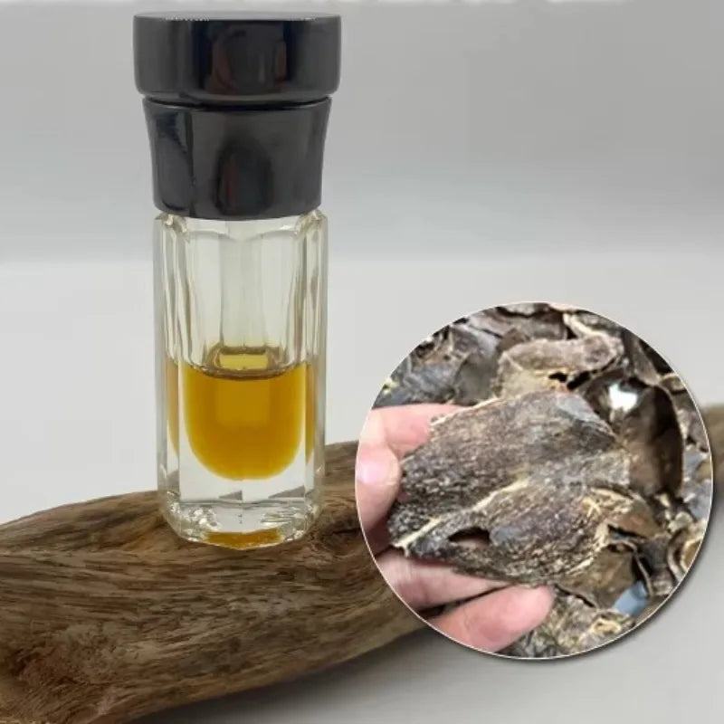 3g Ancient Distillation Natural No.2 Pure Hainan Agarwood Essential Oil Indoor Hotel Meditation Remove Odors Lasting Fragrance