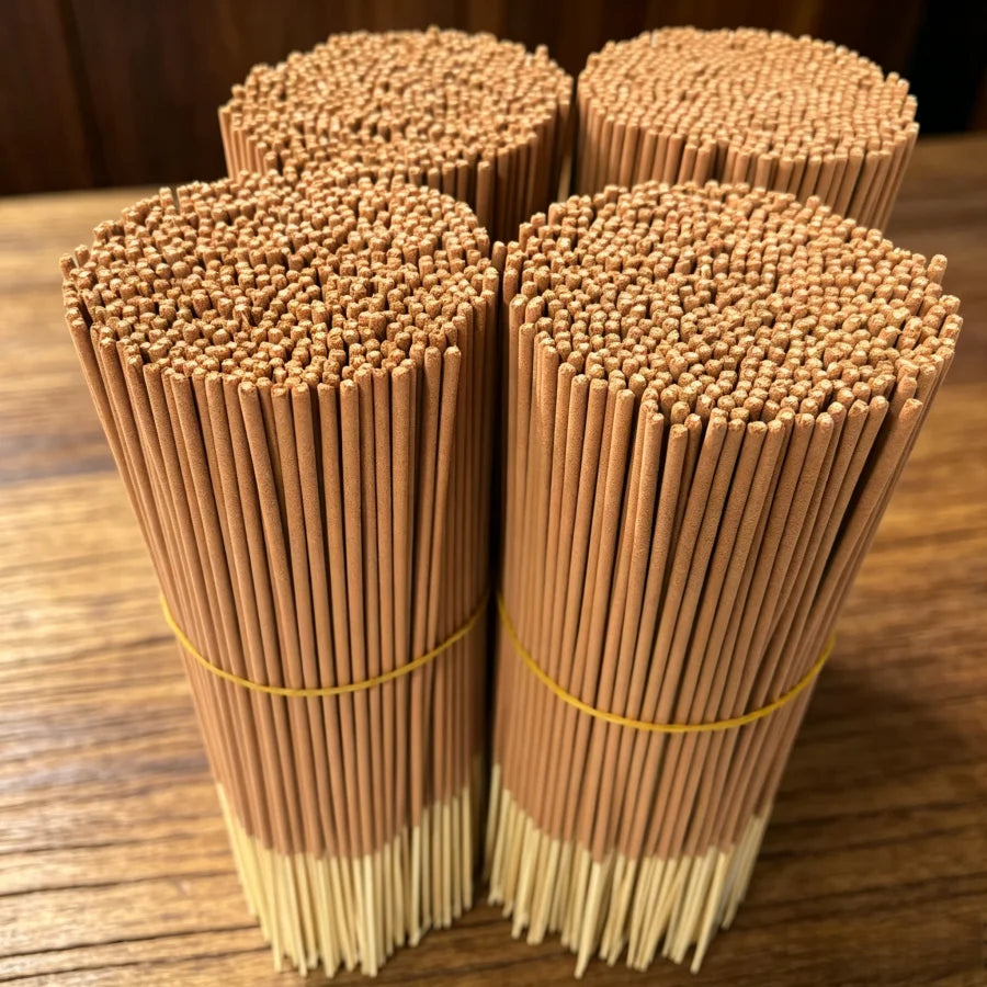 22cm/8.66inch Natural Sandalwood Stick, High-Quality Sandalwood Powder, Suitable for yoga, meditation, Home and Living Room