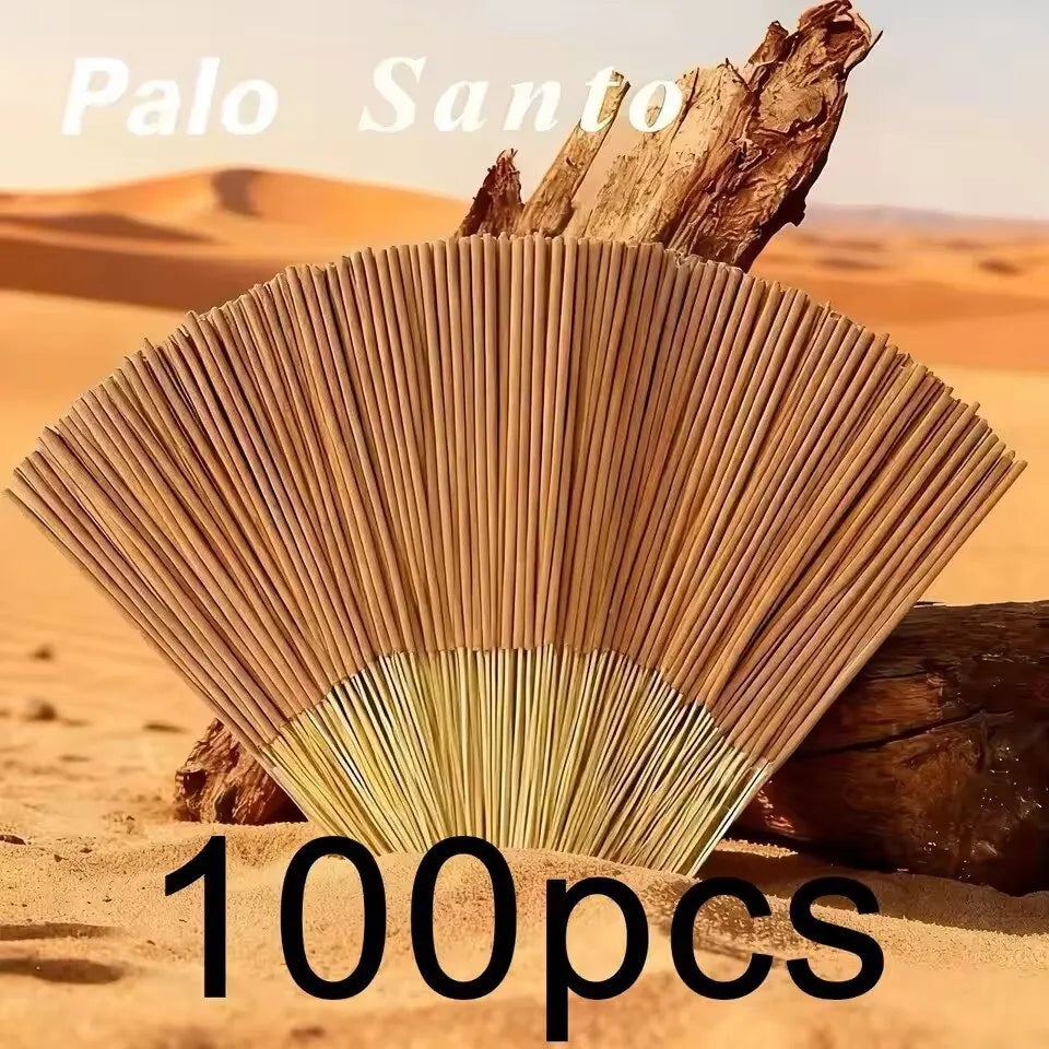 Natural Palo Santo Incense Sticks 50/100/200pcs Stick Incenses for Yoga, Meditation, Home, Office, Spa Bulk Sale