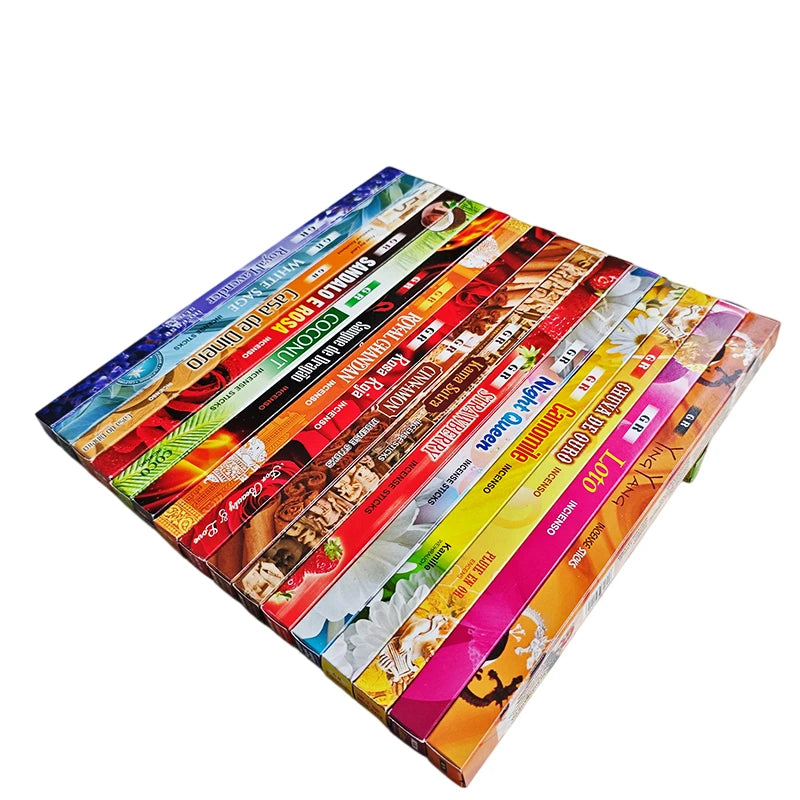GR 7-175 Sticks Indian Incense Lavender Jasmine Meditation Home Fragrance for Yoga Prayer Rich Aroma Long Lasting Aromatherapy