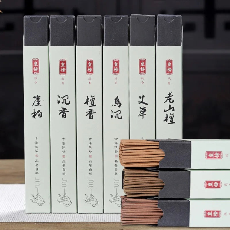 Sandalwood Incense Sticks for Relaxation & Sleep - 120 Sticks of Calming Agarwood Scent for Zen Home Meditation Aromatherapy