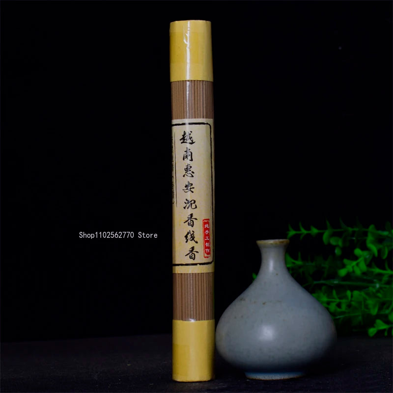 50g Vietnamese Huian Agarwood Incense Stick Handmade Tibetan Incense Worship Buddha Temples Indoor Air Purification Joss Stick