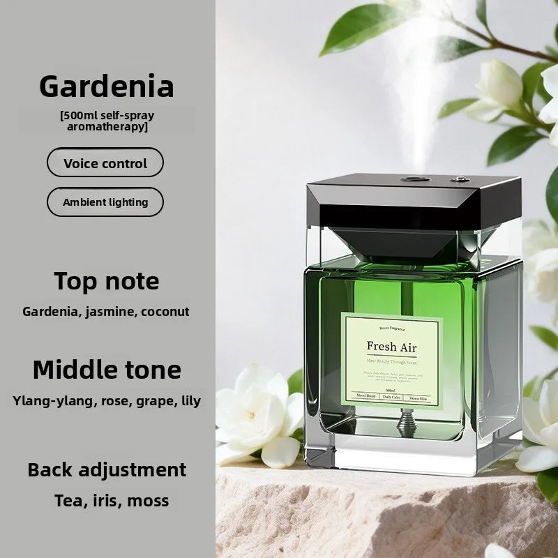 2026New Model Smart Voice Control Aromatherapy Diffuser Reedless Home Fragrance Atmosphere Light Essential Oil