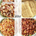 20g/50g Amber Baltic Beeswax Amber Powder Raw Material for Making Perfume Sachet Electric Incense Purifying Air and Calming Mind