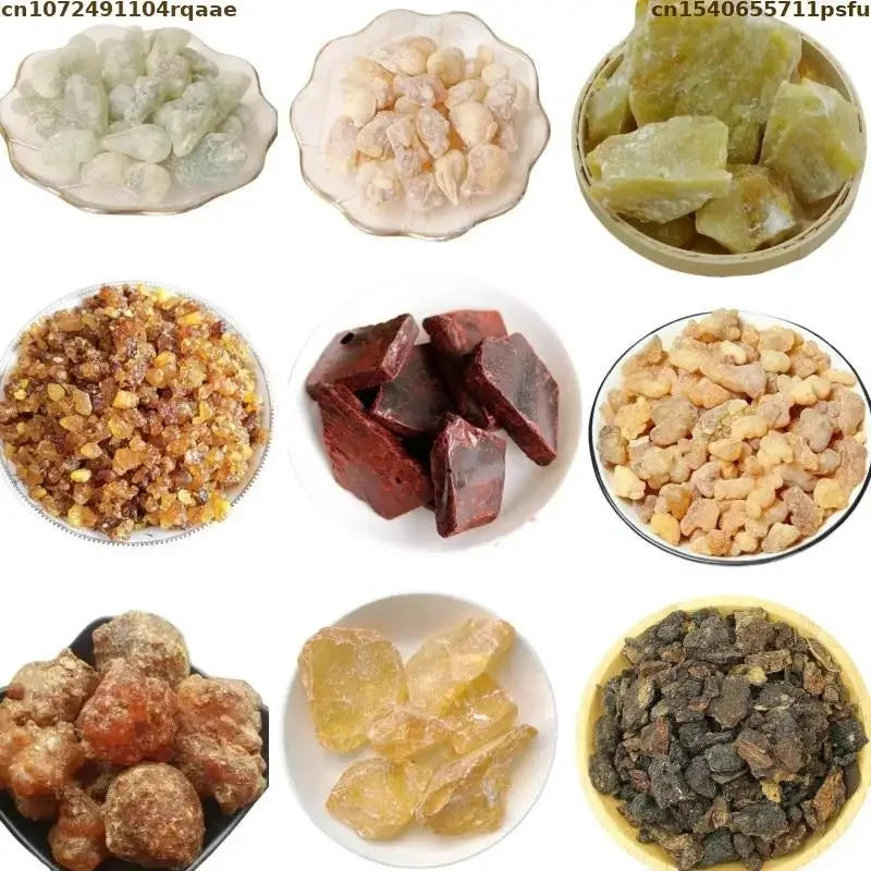 9 Types Resin Incense for Yoga & Meditation