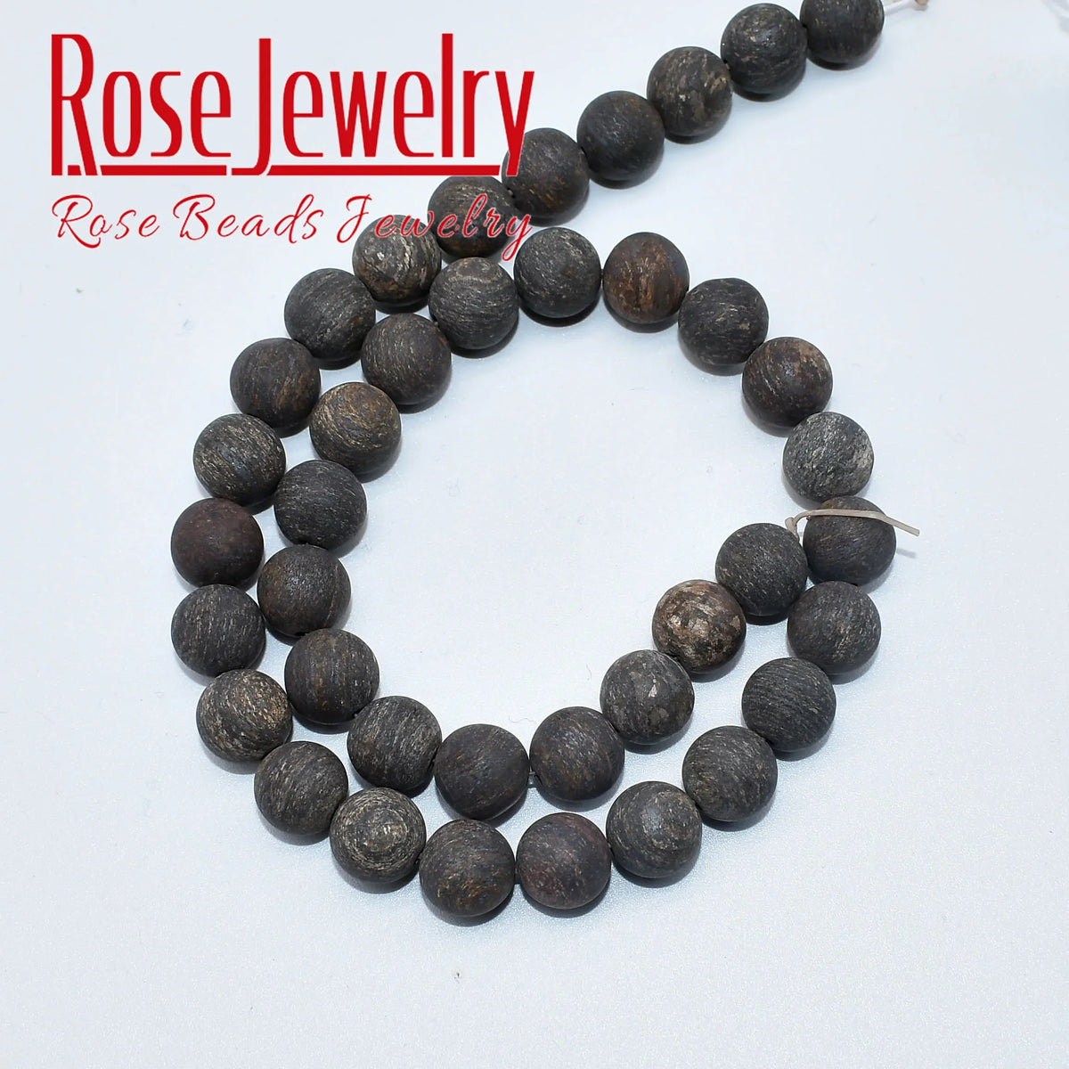 Matte Natural Bronzite Stone Beads Round Loose Spacer Beads For Jewelry Making DIY Bracelets Necklace 15'' Strand 4/6/8/10/12 mm