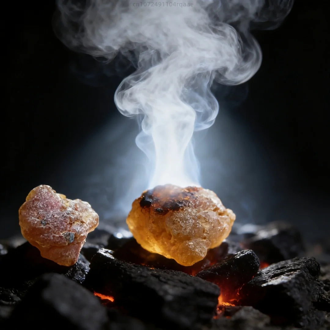 Premium Frankincense Resin 100g - Pure Natural Incense for Meditation & Church