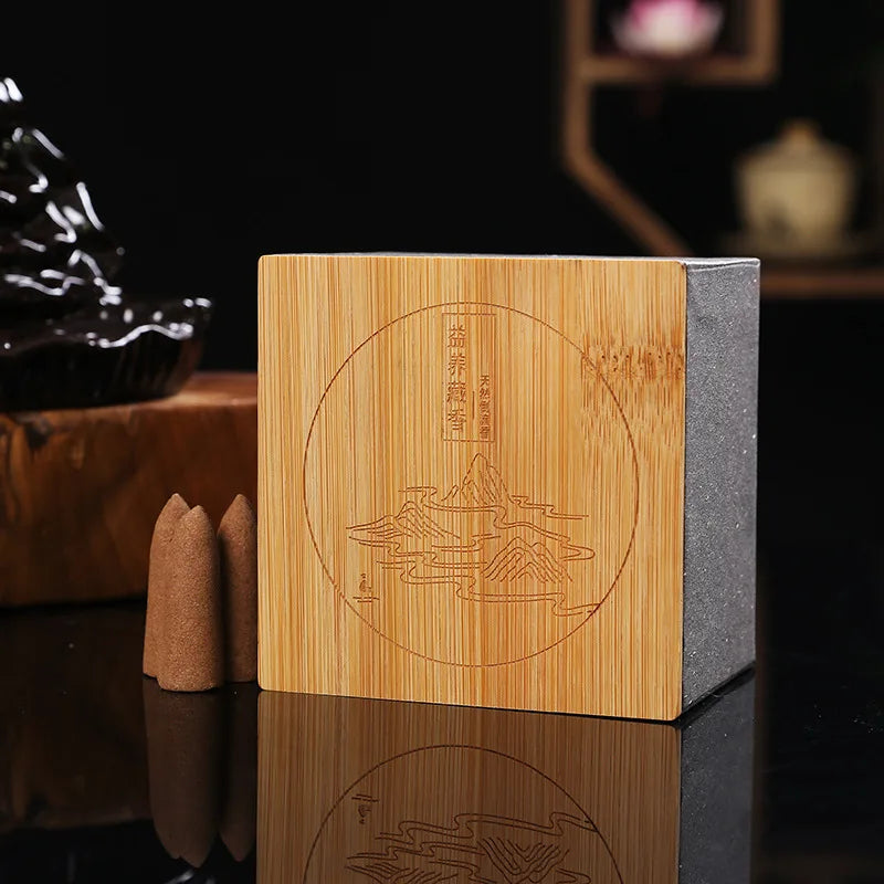 25 Pieces of Extended Version Agarwood Cliff Cypress Natural Incense Sticks Packaging Supplies Sandalwood Backflo