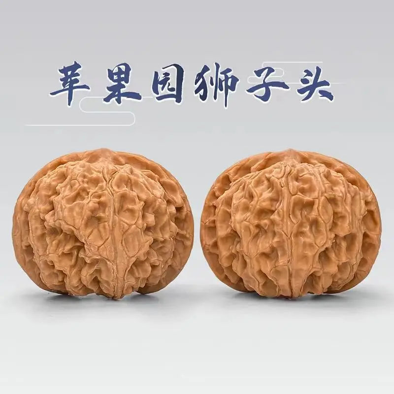 2026 Chinese Style Toad Head Walnut Fidget Toy 34-41mm