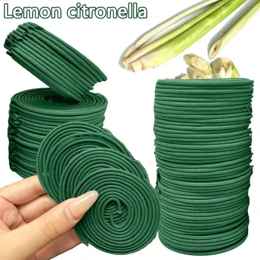 48pcs Scented with - Natural Lemongrass Fragrance for Outdoor, Swimming Pool Side, Courtyard, Porch, Deck, Camping and Hiking