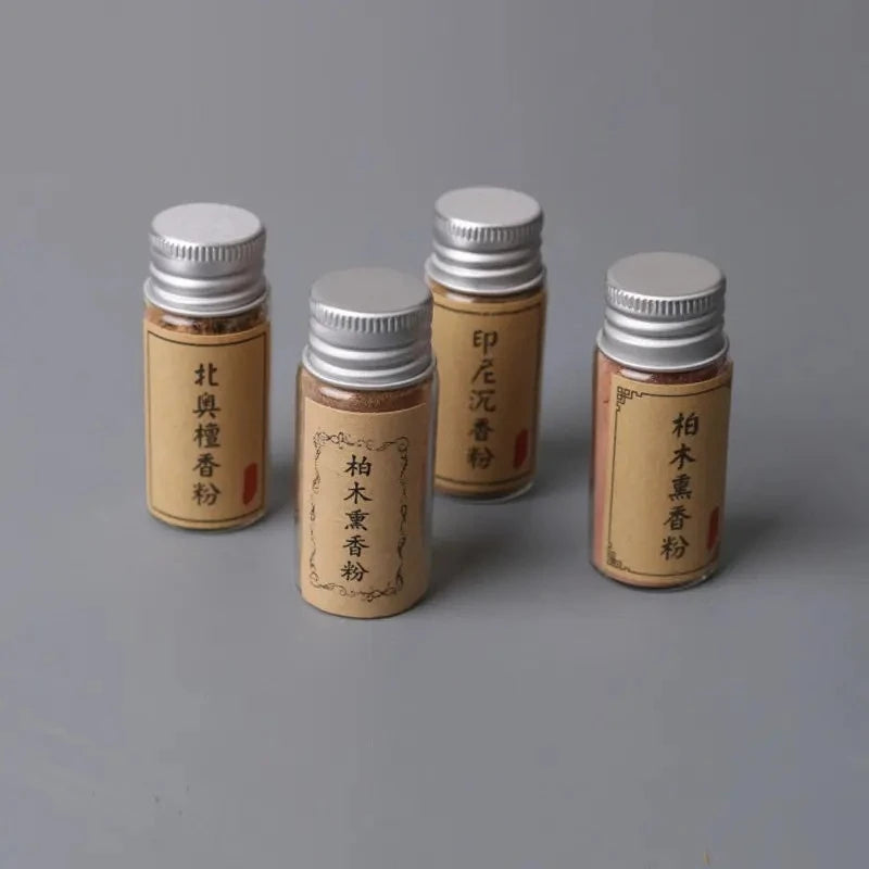 Log Laoshan Incense Powder DIY Hand-made Seal Incense Indonesian Agarwood Powder Cypress Powder Shannai Powder Incense