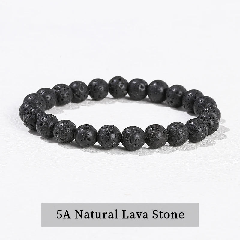 JD Natural Black Spectrolite Flash Smooth Beaded Bracelet Women Men 6 8 10mm Labradorite Stone Stretch Bracelets Yoga Jewelry