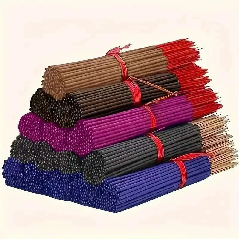 40pc Aromatherapy Incense Sticks Set 7 Natural Fragrances Lavender Jasmine Ocean Rose Sakura Incense Burner for Yoga Meditation