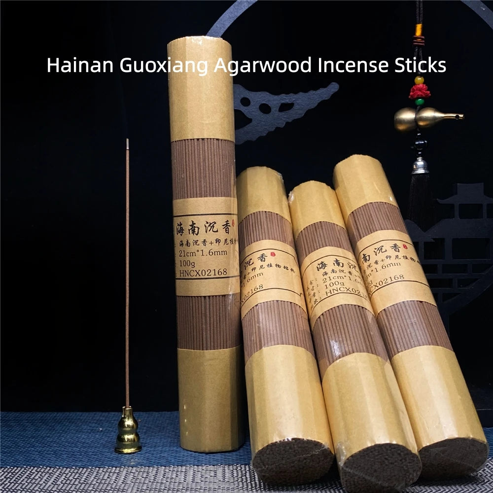 100g Hainan Agarwood Incense Sticks 21cm