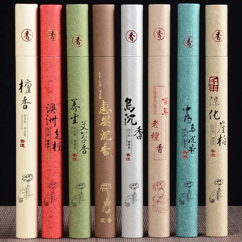 Y 40Pcs Sandalwood Incense Sticks Aroma Blessing