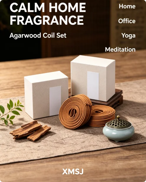 Trending Nha Trang Agarwood Coil Incense,Natural Wood Coils, 110g About 40 Pieces, Deep Resin Scent for Home Meditation Yoga