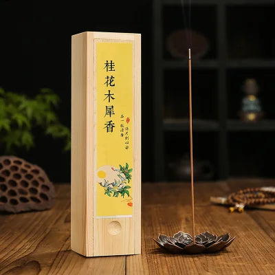 Incense Sandalwood Goose Pear Tent Incense Osmanthus Incense Laosan Sandalwood Agarwood Indoor Aromatherapy 200g/box