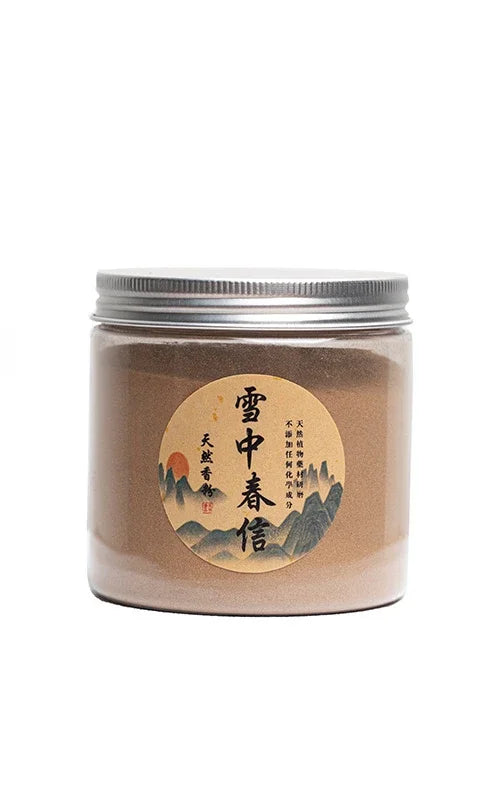 120g Natural Pure Wood Powder Fireproof Agarwood Sandalwood Incense Powder for Home Office Indoor Aroma & Incense Making