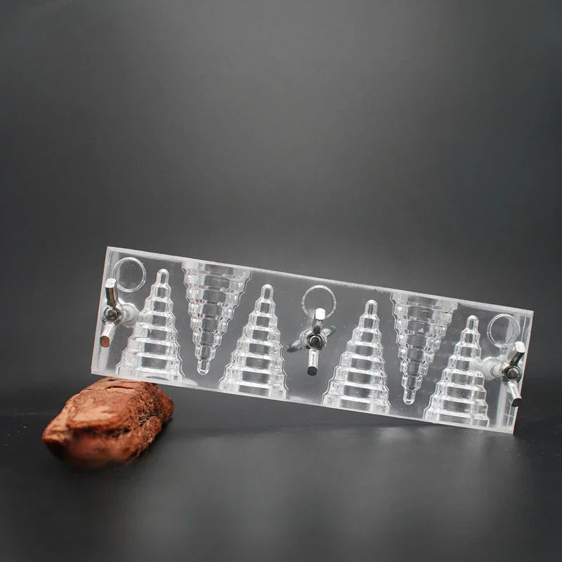Self-made Handmade Tower Incense Mold Household Indoor Tea Ceremony Supplies Reflow /Cone Incense Making Aromatherapy Tools