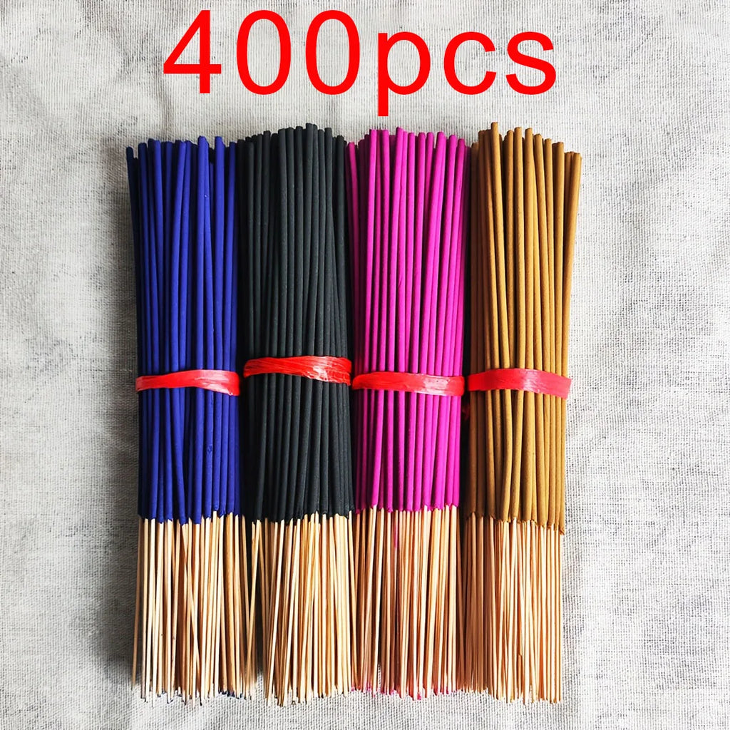 80/200 Natural Incense Sticks - Home Decoration, Tea Rooms and Hotels | Suitable for Meditation and Helps with Sleep | Scents: Lavender, Cherry Blossom, Rose, Jasmine, Ideal Holiday Gift