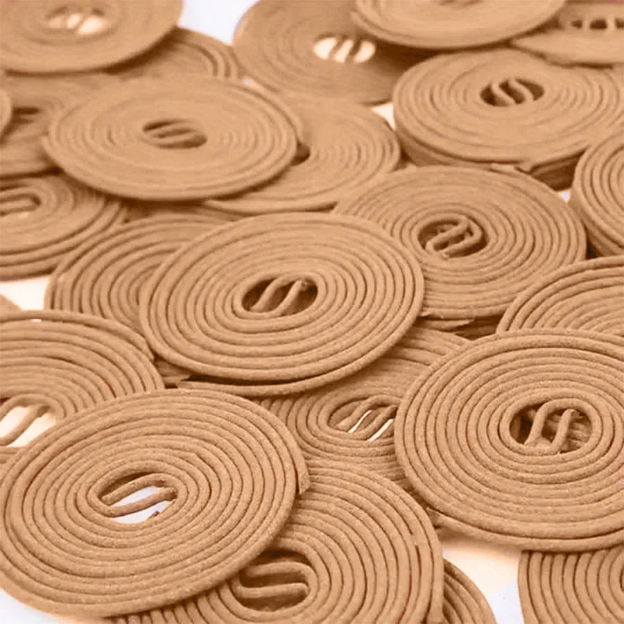 Sandalwood Spiral Aromatherapy Sticks, 40/88 Coils, with a Pleasant Sandalwood Scent, Suitable for Meditation, Yoga, and Home Air Freshening, with a Long-Lasting Fragrance