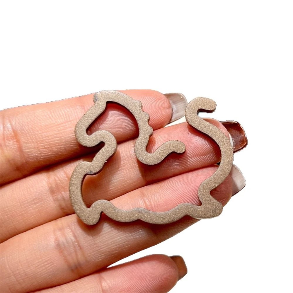 Chinese Traditional Horse Year Agarwood Coil Incense,Horse-shaped, Binder-free,May Success Come at Once,Indoor Coil Incense