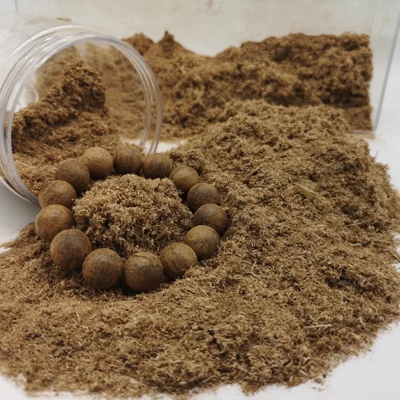 Agarwood Powder Cambodian Agarwood Bead Crushing Material for Aromatherapy Incense Burner Incense Incense Material Pure Natural