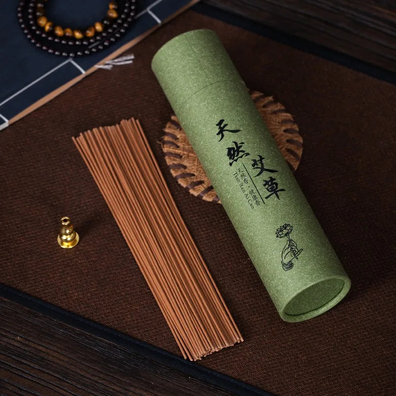 400Pcs Natural Sandalwood Sticks Home Incense Sticks Blessing Ceremony Prayer Buddha Incense Wormwood Sandalwood Agarwood