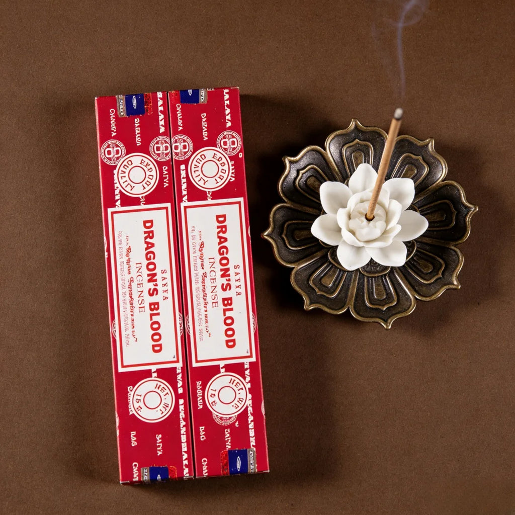 6/12boxes Dragon‘s Blood Incense Sticks Sleeping Aiding Tranquilize Mind Refreshing Scent Home Office Natural Sandalwood Satya