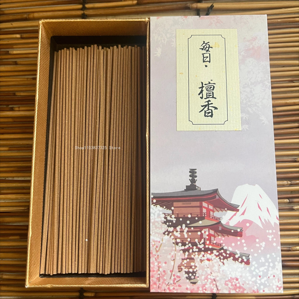 150Pcs-boxed Japanese Agarwood Incense Sticks Home Natural Fragrance Indoor Purification Yoga Meditation Soothing Joss Sticks