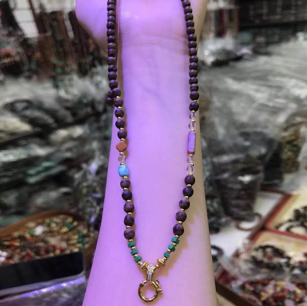 Handwoven First Grade Butter Agarwood Universal Pendant Cord New Chinese Style Wooden Hanging Rope for Women Gifts