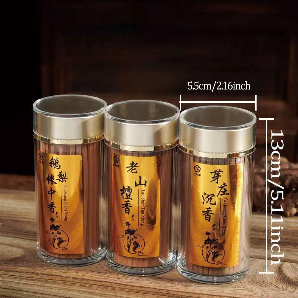 One Can Contains about 100 Pieces of Canned Western Incense Sticks, Traditional Handmade, with Long-Lasting Fragrance