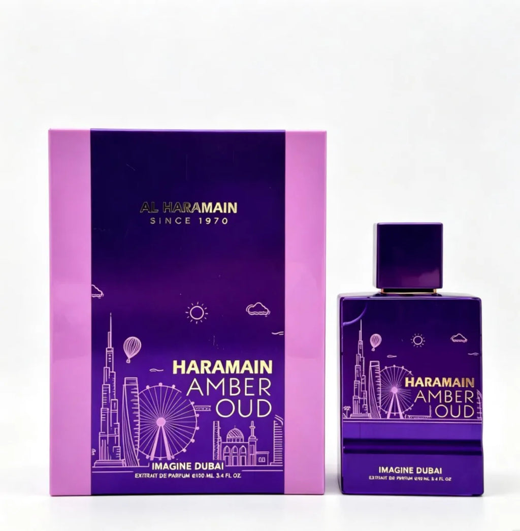 Al-Haramain Amber Oud Imagine Dubai Amber Agarwood, unisex (unisex) 100ml, gift box packaging, Valentine's Day, New Year, Christmas gifts