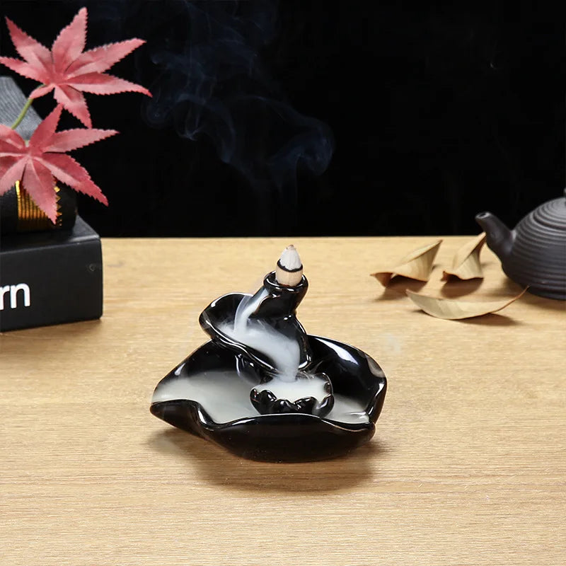 100% Natural Sandalwood Backflow Incense Cones for Waterfall Burner