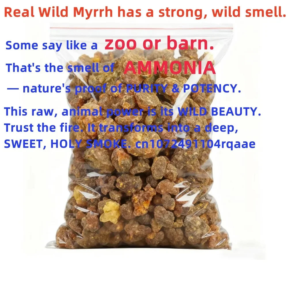 Premium Frankincense Resin 100g - Pure Natural Incense for Meditation & Church