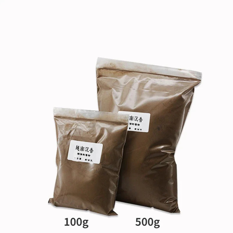 Vietnam Agarwood Powder Natural Raw Material Seal Incense Powder Home Indoor Manual Line/tray/tower Incense Making Material