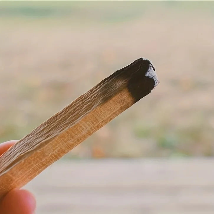 3/5/10/12/15Pcs Palo Santo Incense Sticks, Suitable for Holiday Celebrations, Long-Lasting Fragrance, Outdoor Activities, Air Purification, Barbecue, Camping